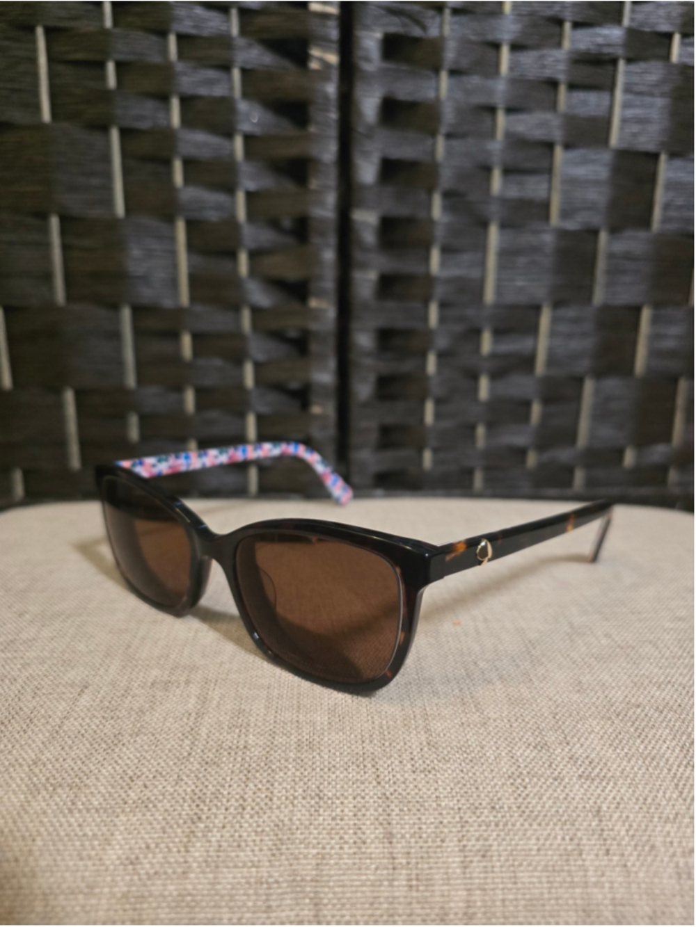 Kate Spade Tabitha/S Eyeglass Frames Only 086LA Havana Tortoise Floral 53-17-140